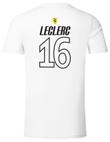 Camiseta Charles Leclerc Scuderia Ferrari 2025/2025