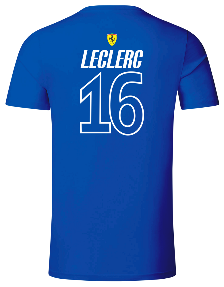 Camiseta Charles Leclerc Scuderia Ferrari 2025/2025