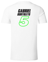 Camiseta Gabriel Bortoleto Stake F1 Team 2025