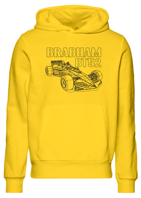 Moletom com capuz Brabham BT52 Nelson Piquet 1983 Bicampeão Mundial
