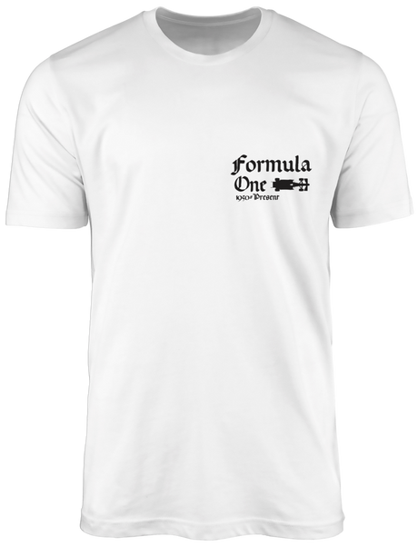 Camiseta Formula One 1950 to Present