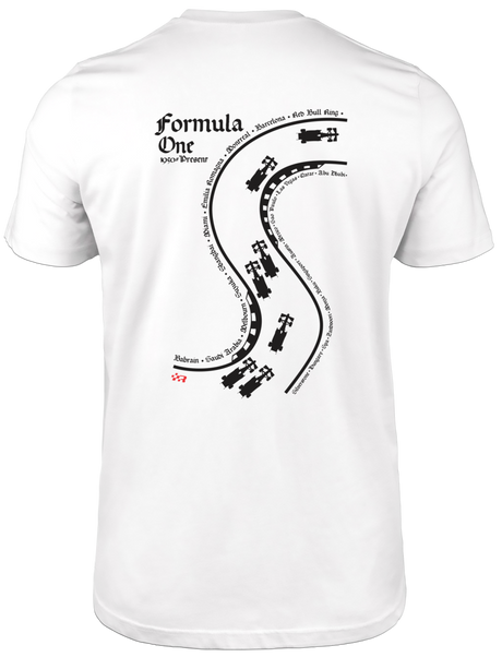 Camiseta Formula One 1950 to Present