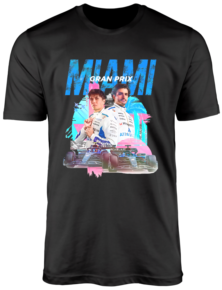 Camiseta Grande Prêmio de Miami Williams Racing 2025