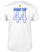Camiseta Lewis Hamilton Miami GP Ferrari 2025