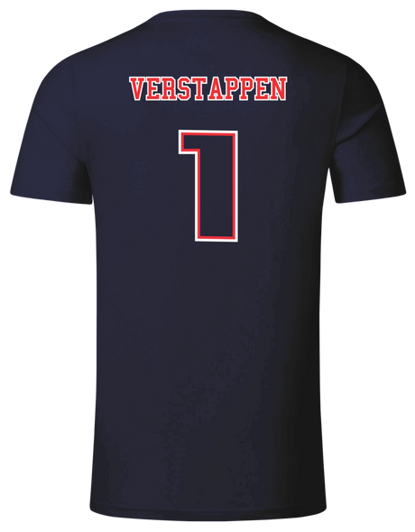 Camiseta Max Verstappen Signature Red Bull Racing 2025