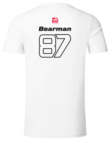 Camiseta Oliver Bearman Haas F1 Team 2025