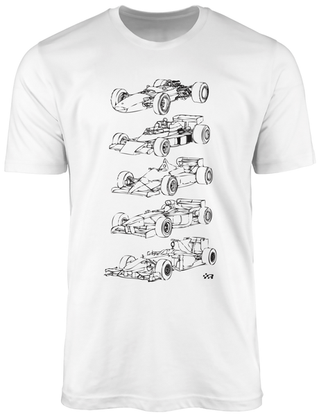 Camiseta Fórmula 1 Evolution