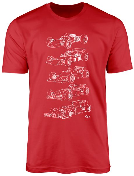 Camiseta Fórmula 1 Evolution