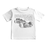 Camiseta Brabham BT52 Nelson Piquet 1983 Bicampeão Mundial KIDS