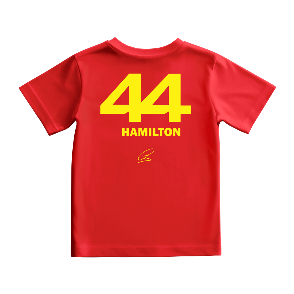 Camiseta Lewis Hamilton Scuderia Ferrari KIDS