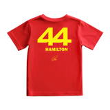 Camiseta Lewis Hamilton Scuderia Ferrari KIDS