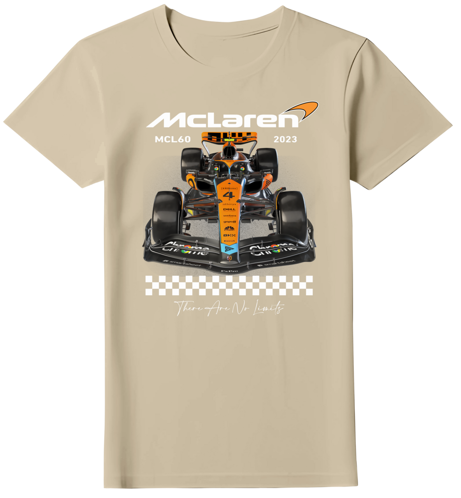 Camiseta McLaren MCL60 F1 Team 2023 Lando Norris 4 Feminina