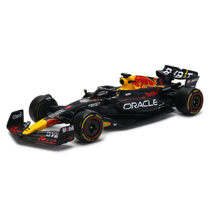 Miniatura RB19 1:43 RedBull Racing Temporada 2023 c/ Caixa de Acrílico - Max Verstappen 1