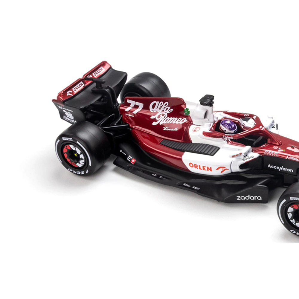 Miniatura C42 1:43 Alfa Romeo ORLEN F1 Team 2022/2023 - Valtteri Bottas 77