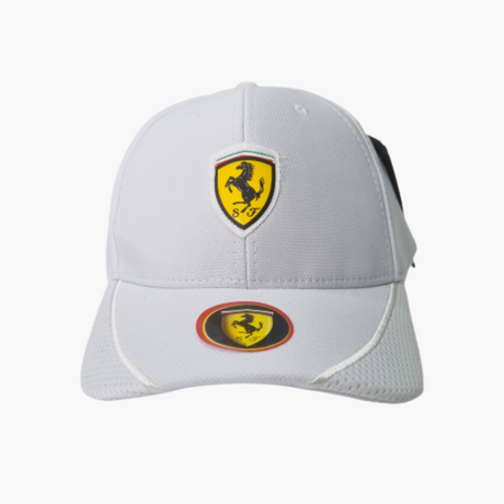 Boné Scuderia Ferrari F1 Team 2023 Branco