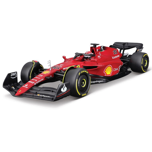 Miniatura F1-75 1:18 Scuderia Ferrari Modelo 2022/2023 - Charles Leclerc 16